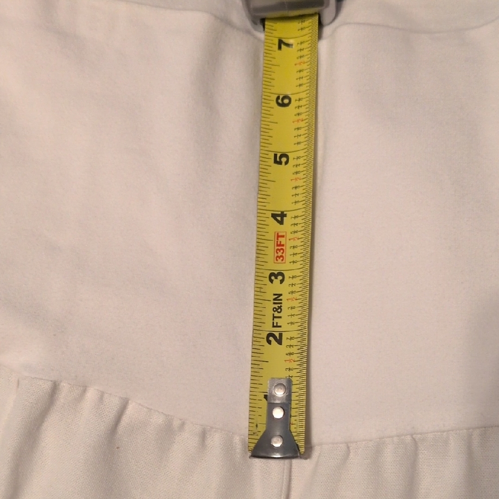 Just Living White Wide Leg Pants - Picture 5 of 7